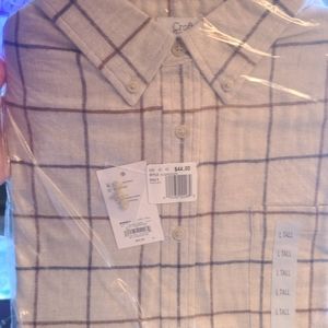 Men's Large Tall Flannel Shirt